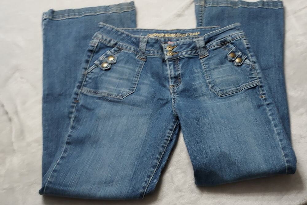 Duckhead Vintage Bootcut Button Jeans Juniors Size 13